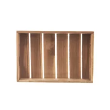 Servírovací tác, teak, 26x18cm