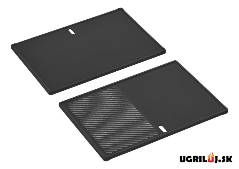 Litinová grilovací deska oboustranná Enders, Reversible Cast Iron Grill Plate - SWITCH GRID, UNIQ 4