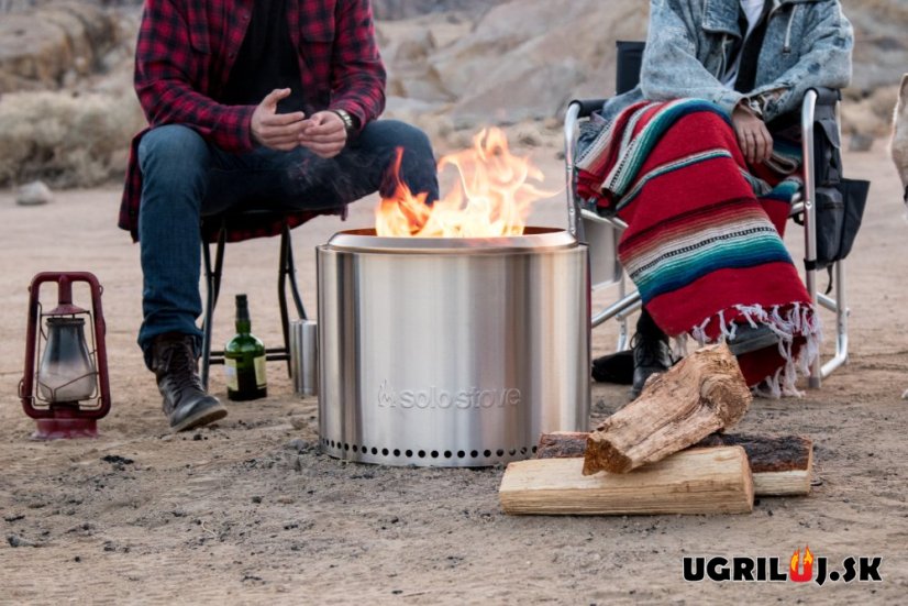 Ohnisko SOLO STOVE - Bonfire 2.0 - Nerez, Čierna