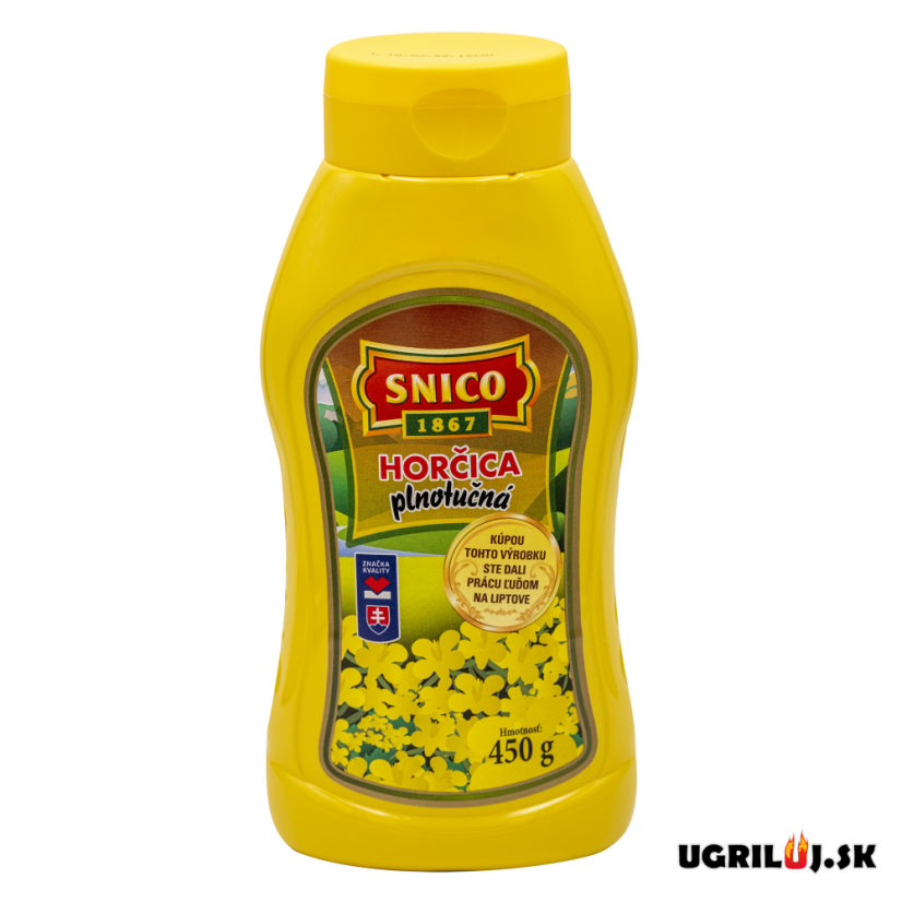 Horčica - Snico plnotučná, 450g
