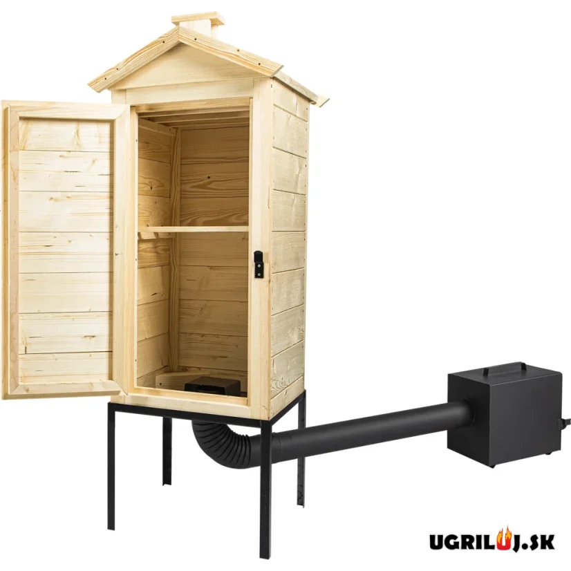 Dřevěná udírna Browin Sprucewood Nature, 200L