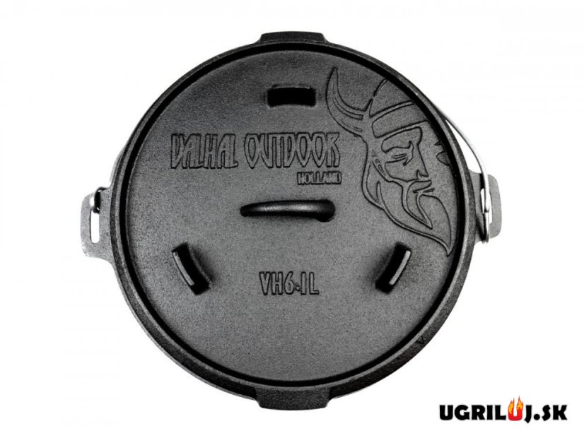 Liatinový hrniec Valhal Outdoor - VH6.1L, 6.1L