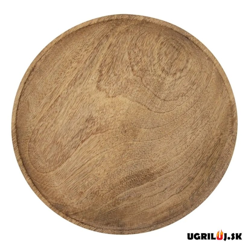 Tácka, z mangového dreva, 30cm