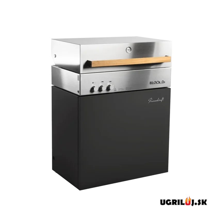 Plynový IR gril Flammkraft - BLOCK Ds (GEN.5), Deep Umbra
