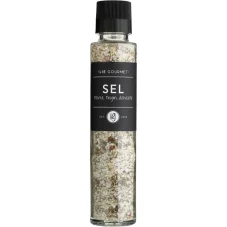 Soľ s korením, tymiánom a šalotkou - Lie Gourmet (mlynček), 190g