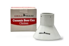 Keramický stojan na kuře Grill Team - Ceramic beer can