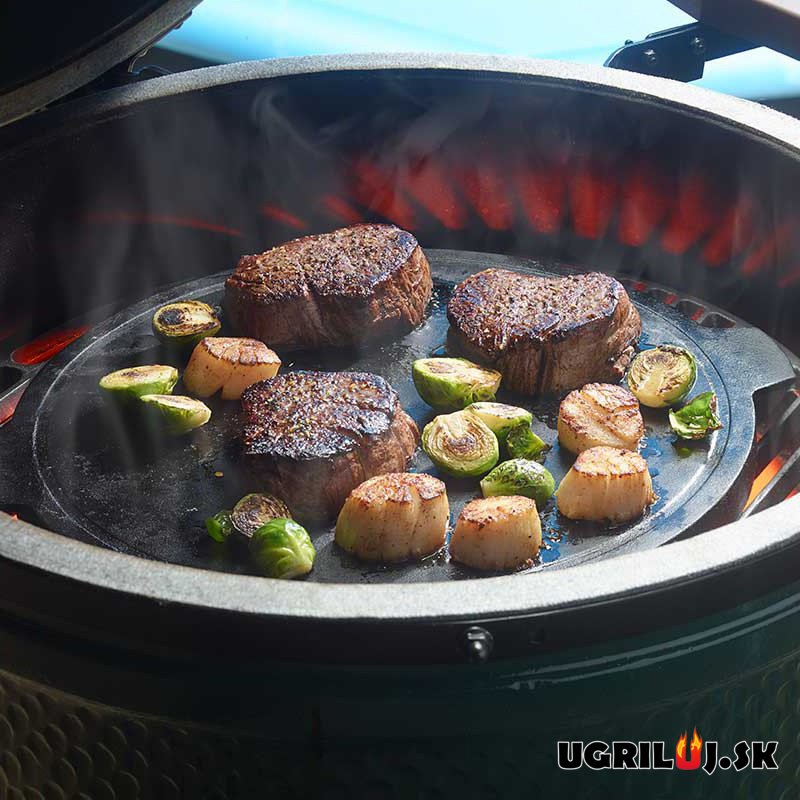 Platňa liatinová - plancha pre gril Big Green Egg - Large (L)