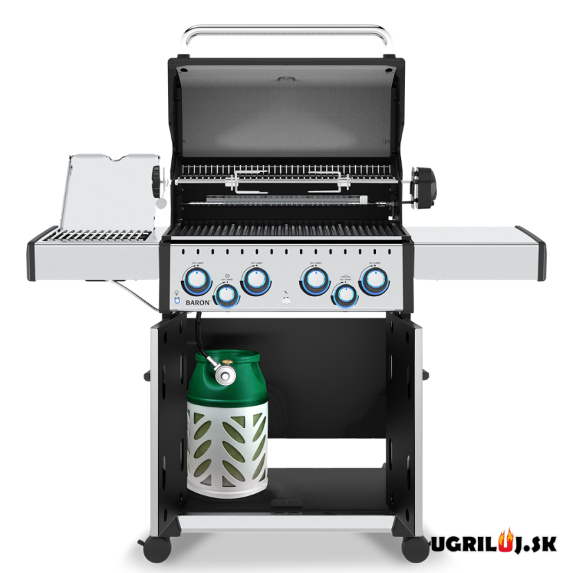 Plynový gril Broil King - Baron S 490 IR (+Rotiséria)