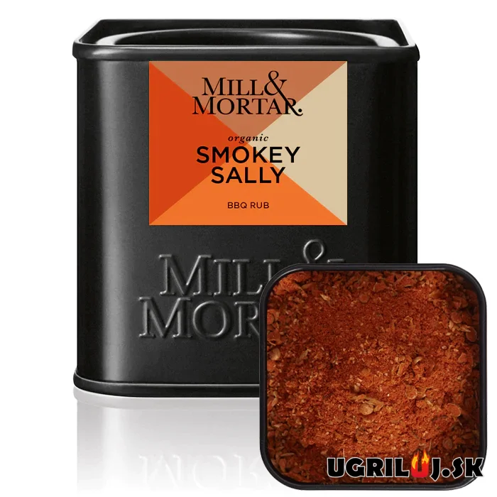 Grilovacie bio korenie Mill & Mortar, Smokey Sally, 50g