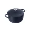 Liatinový smaltovaný hrniec s pokrievkou, 3.3L