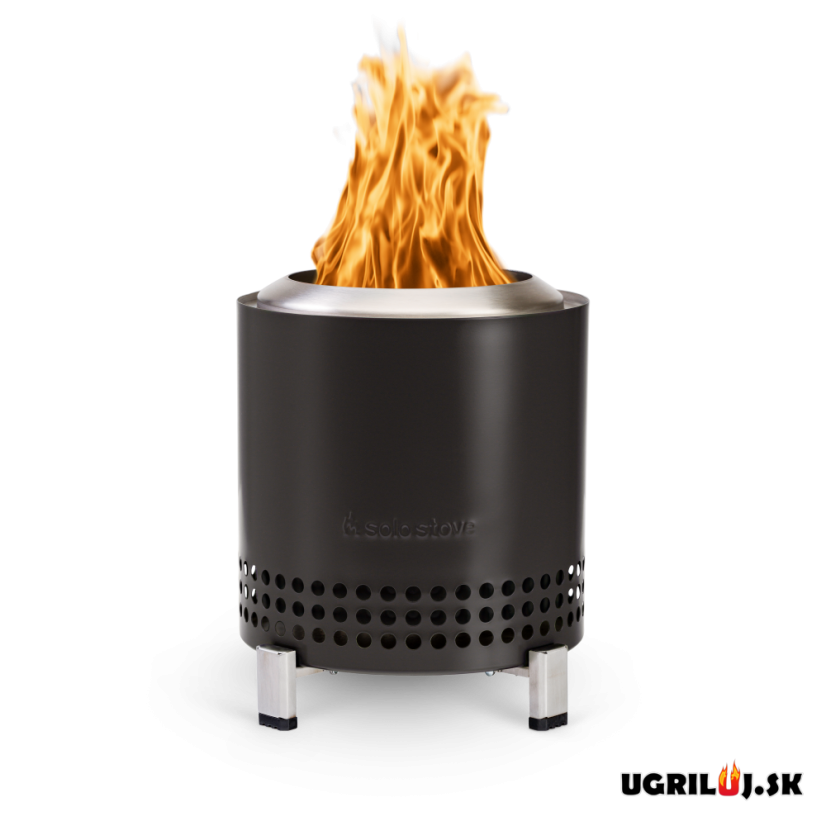 Ohnisko SOLO STOVE - MESA XL - Nerez, Čierna