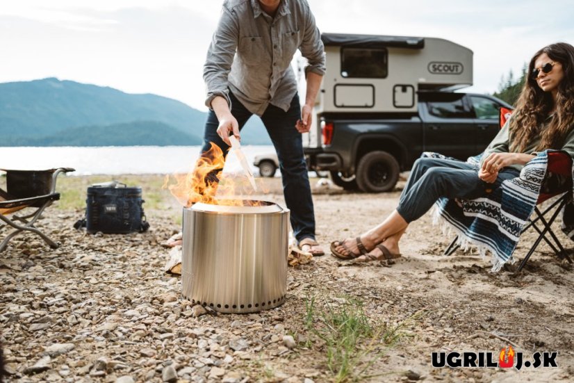 Ohnisko SOLO STOVE - RANGER 2.0 - Nerez, Strieborná