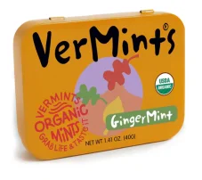 VerMints, dražé GingerMint, 40g
