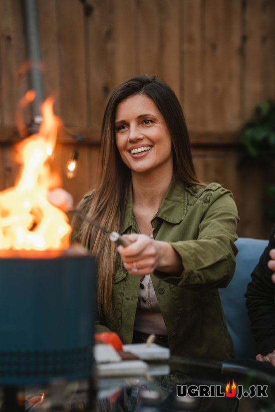 Ohnisko SOLO STOVE - MESA XL - Nerez, Modrá