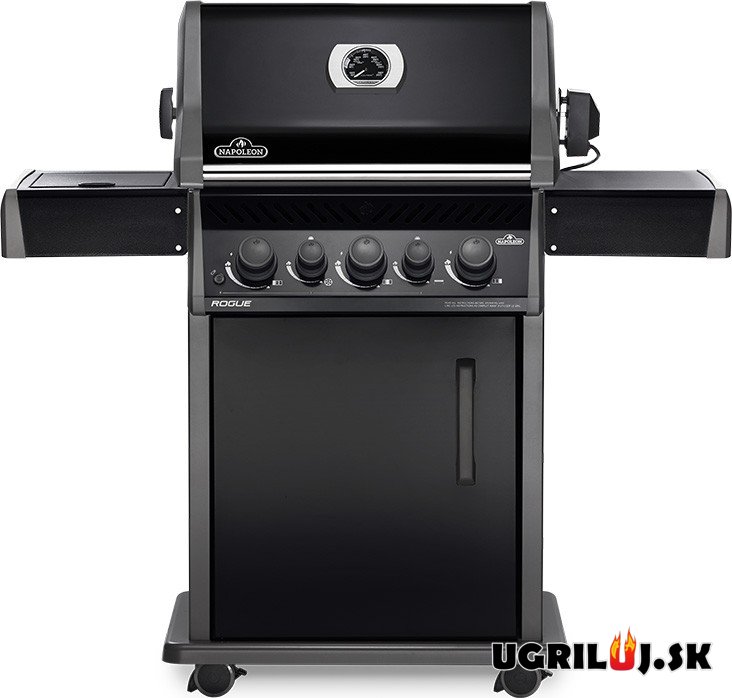 Plynový gril Napoleon - Rogue 425 RSB, Black (+Rotisserie)