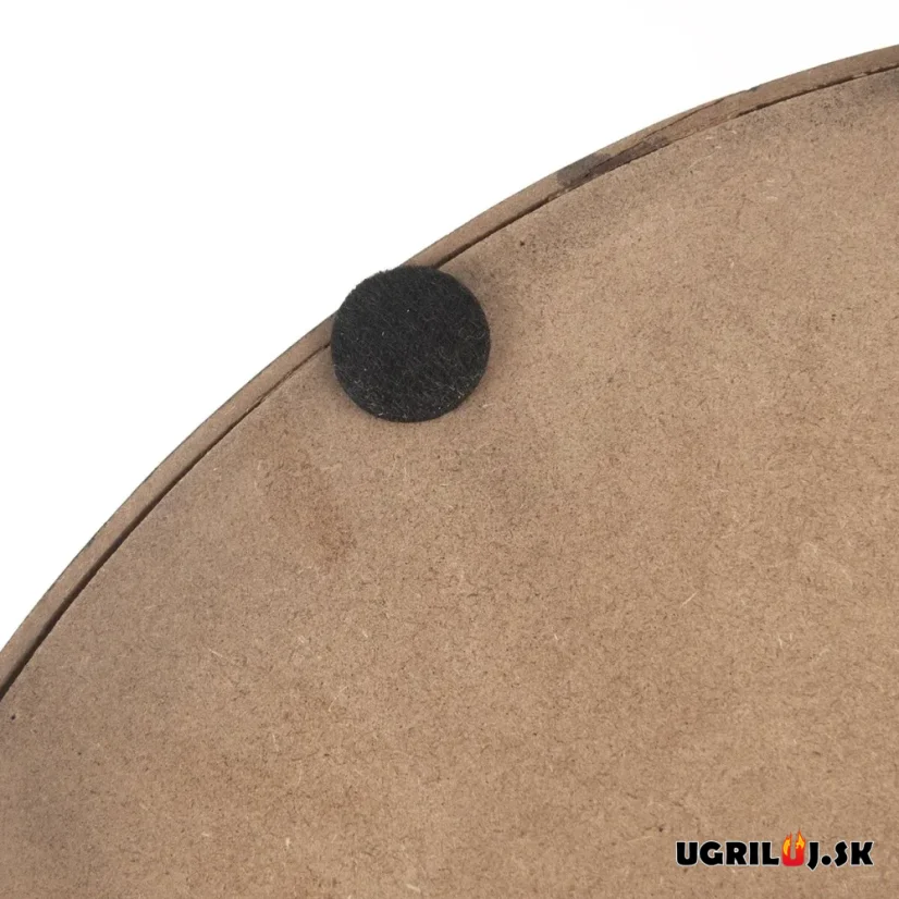 Servírovacia tácka 30x4cm, čierna