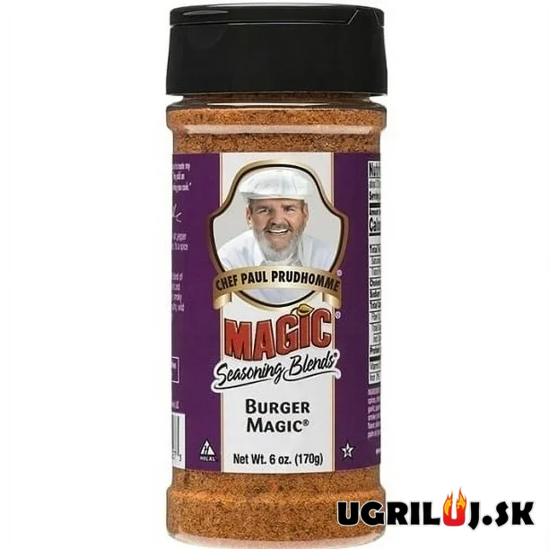 Grilovací koření Paul Prudhomme Burger Magic, 170g