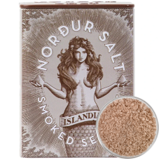 Morská soľ Nordur Salt, údená, (plechovka), 100g