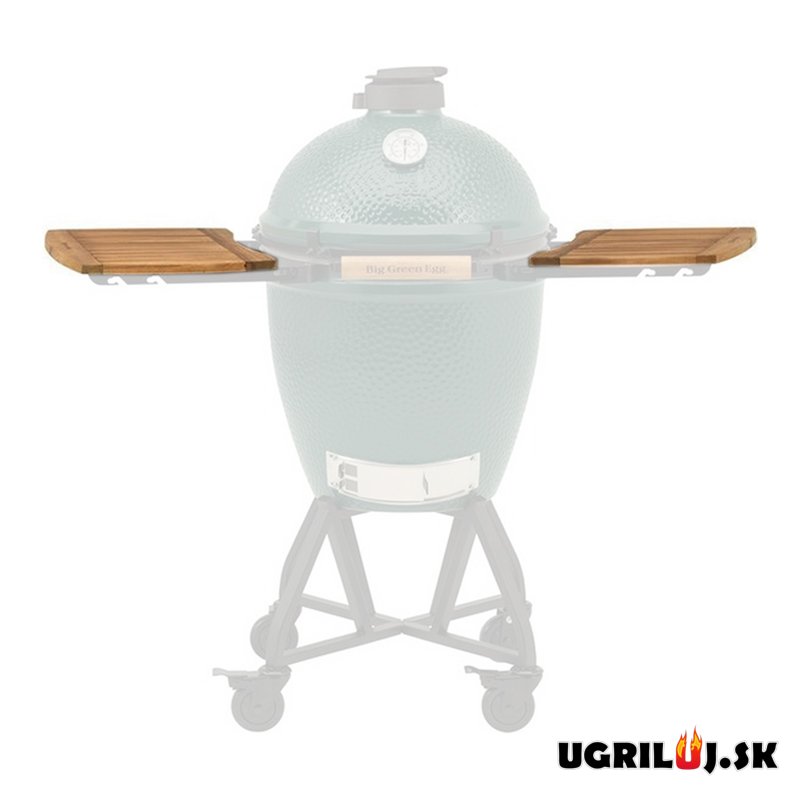 Drevené police EGGmates pre gril Big Green Egg - Medium (M)