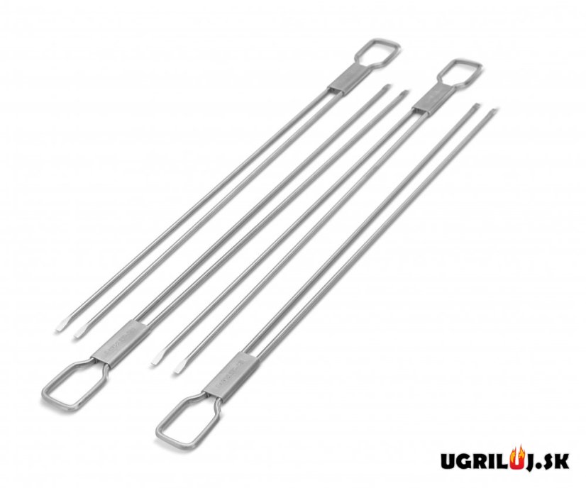 Dvojité špízy Broil King - Dual Prong Skewers, tenké, 4 ks
