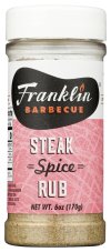 Grilovacie korenie Franklin, Steak Spice Rub, 170g