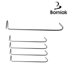 Hák šróbovitý Borniak, sada 5ks