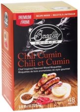 Brikety pre udiarne Bradley - Premium Chili Cumin, 48ks
