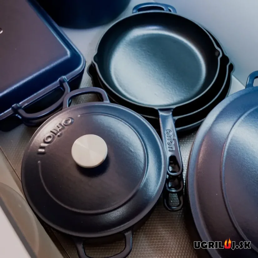 Liatinový smaltovaný hrniec s pokrievkou, 5.2L