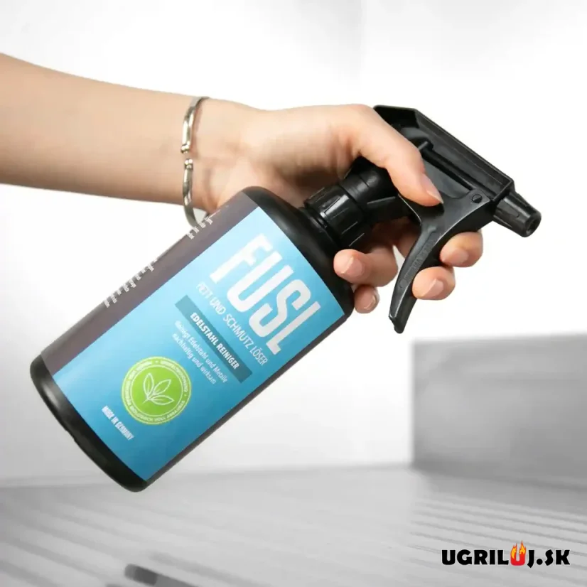 Čistič na potvrch nerezových grilov a udiarní Fusl, 500ml