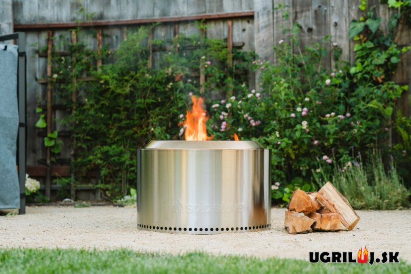 Ohnisko SOLO STOVE - YUKON 2.0 - Nerez, Čierna