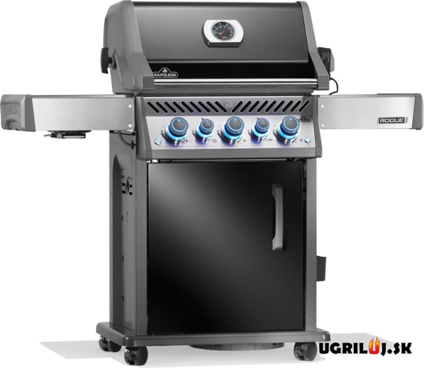 Plynový gril Napoleon - Rogue 425 PRO-S, Čierna (+Rotiseria)