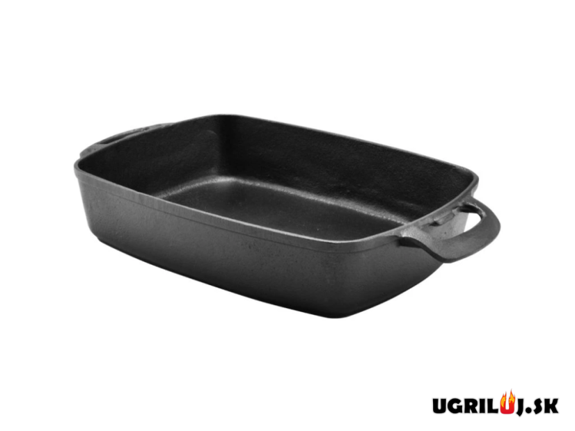 Liatinový pekáč, 34x26x7cm