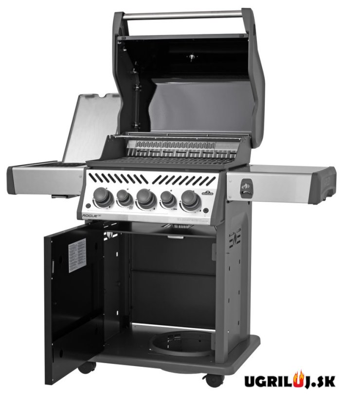 Plynový gril Napoleon  - Rogue SE 425 RSIB, Black (+Rotiseria)