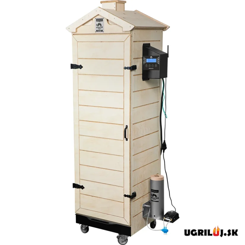 Drevená udiareň Browin dragON Plywood Nature, Digital Wi-Fi, 320L