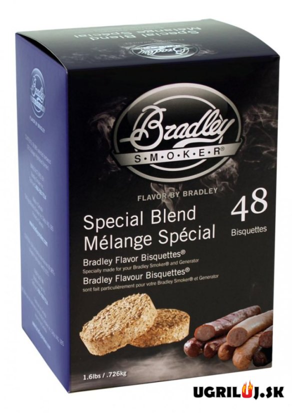 Brikety pro udírny Bradley - Special Blend, 48ks
