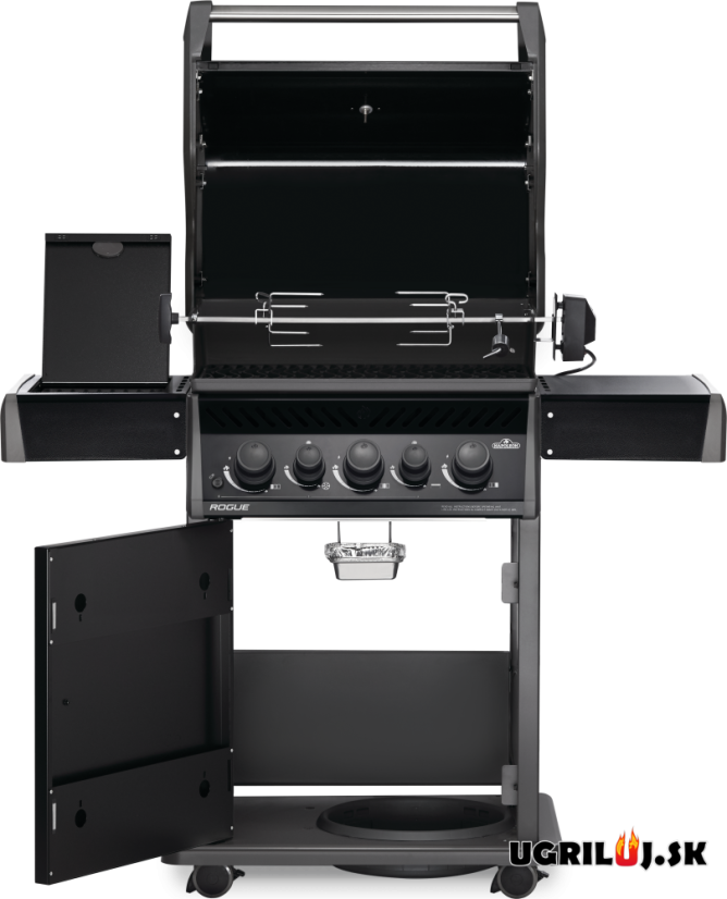 Plynový gril Napoleon  - Rogue 425 RSB, Black (+Rotiseria)