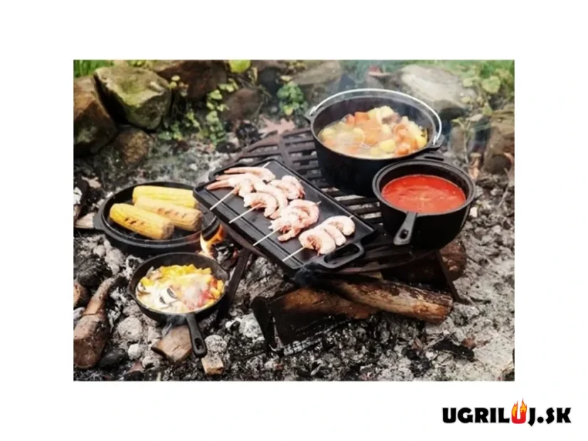 Set 6+1ks, Sada Liatiového riadu v debni