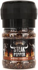 Grilovacie korenie DON MARCO´S - Steak Pepper Whiskey Chipotle, 135g (mlynček)