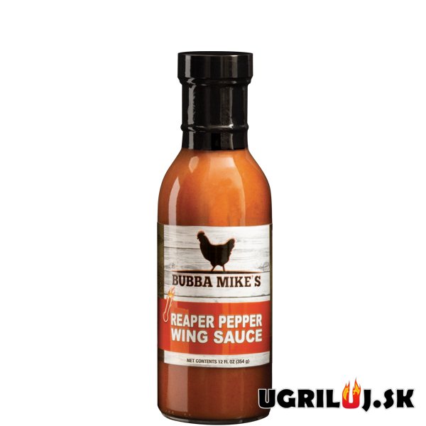 Omáčka na grilování Bubba Mike's - Reaper Pepper Wing Sauce, 355ml