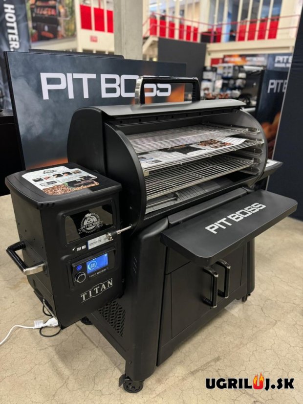 Peletový gril Pit Boss TITAN 1600, Competition Series PB1600CST