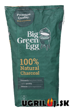 Drevené uhlie Big Green Egg - Buk, Hrab, 9kg