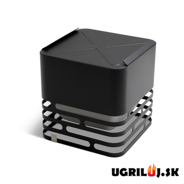 Ohnisko Höfats CUBE, čierna