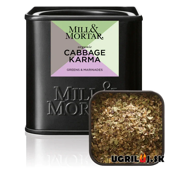 Grilovacie bio korenie Mill & Mortar, Cabbage Karma, 50g