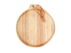 Plytký drevený tanier Stabilotherm - Hevea Plate, 22cm
