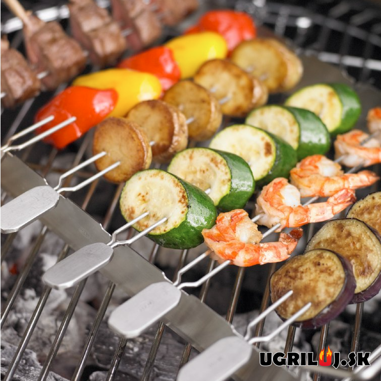 Ploché špízy Rösle, 33cm, 4ks