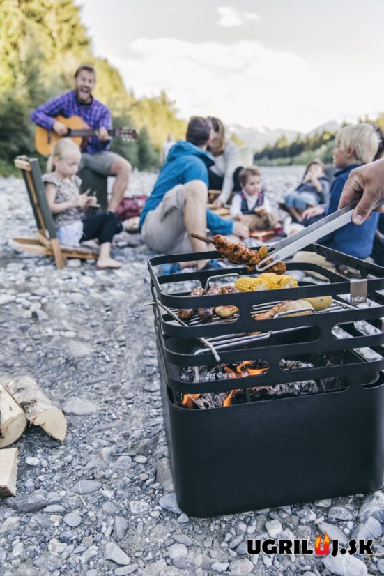 Ohnisko Höfats CUBE, čierna