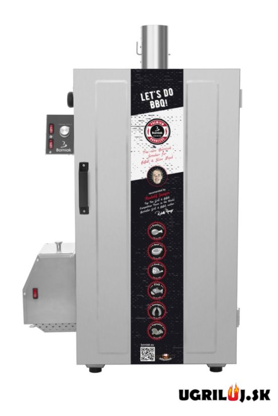 Nerezová udiareň Borniak BBDS-N-70 - bez časovača