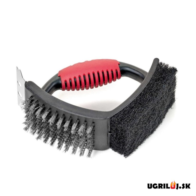 Kartáč na čistenie roštov Flash, 3v1