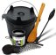 Liatinový hrniec s príslušenstvom Outdoorchef -  5.7L (s nožičkami)