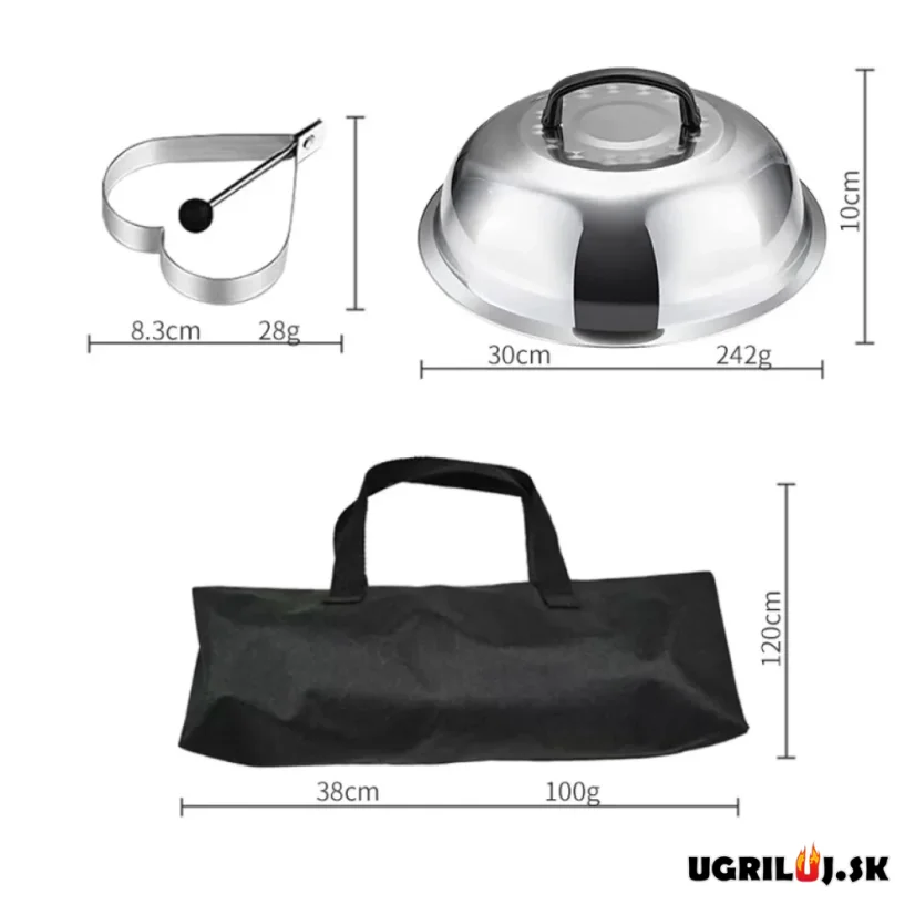 Grilovacia sada príslušenstva 15ks